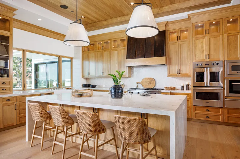 Kitchen island — Corona Del Mar real estate photography
