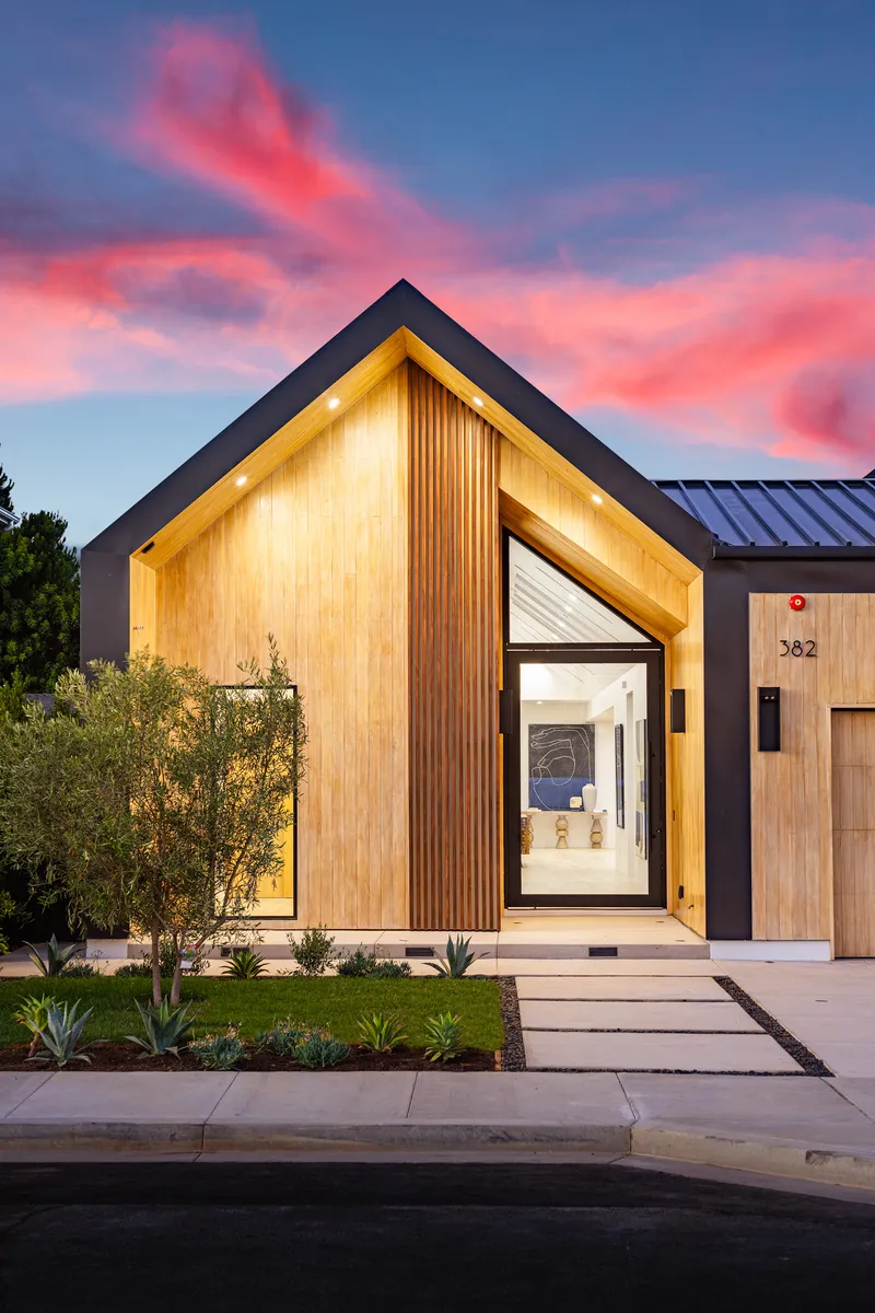 Exterior at dusk — New Build, Costa Mesa real estate photography