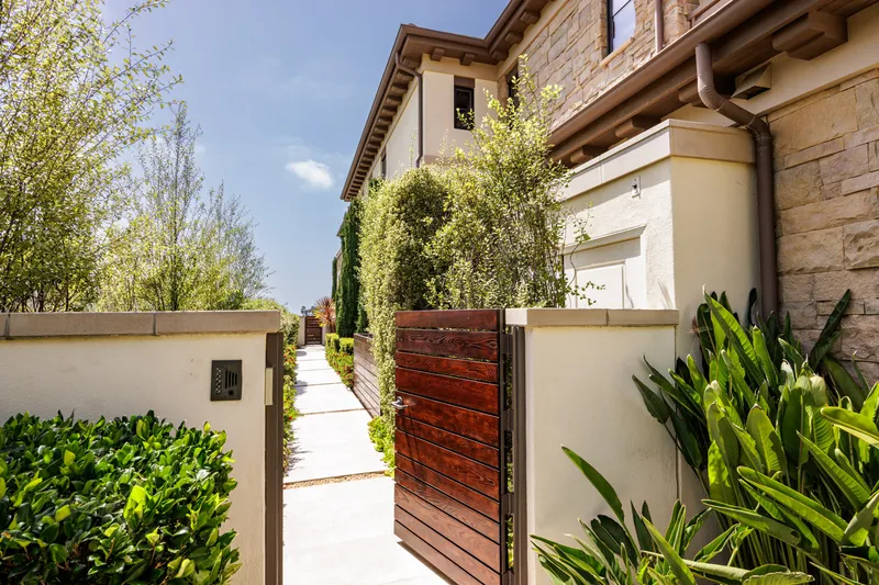 Front gate — Monarch Beach South, Dana Point real estate photography