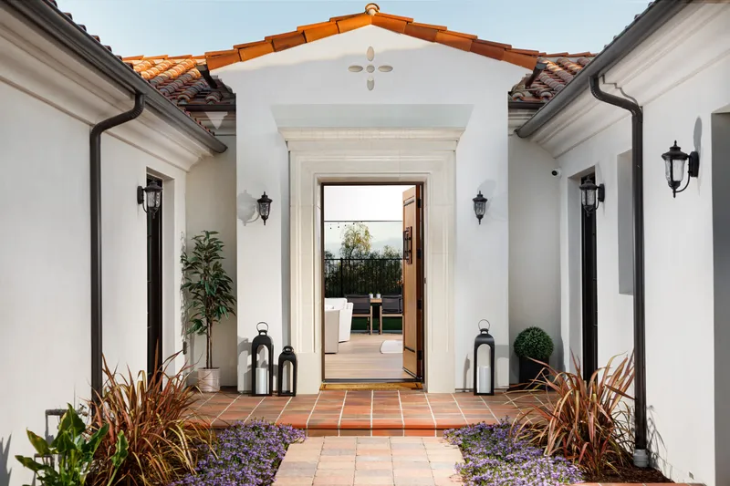 Exterior with red tile roof — Ladera Ranch real estate photography