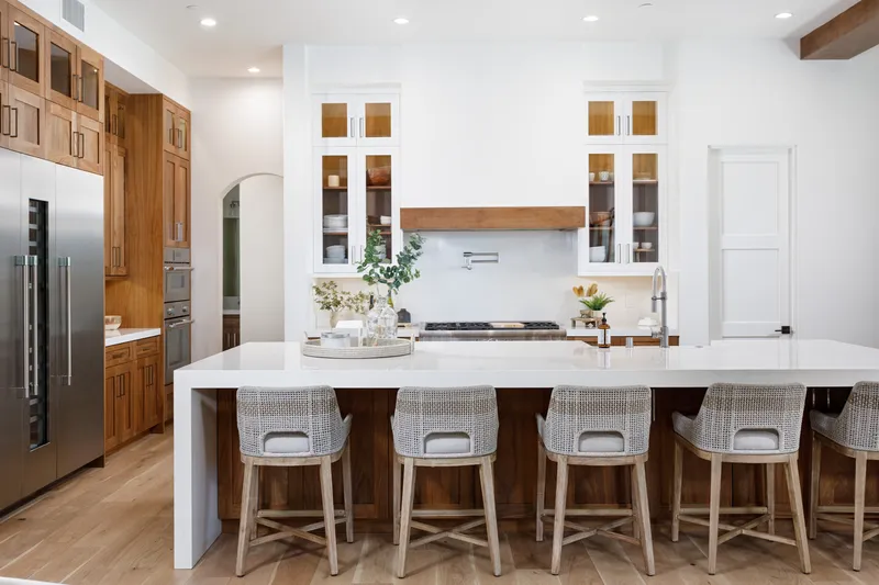 Kitchen with counter seating — Ladera Ranch real estate photography