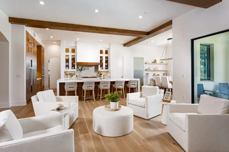 Living room seating area — Ladera Ranch real estate photography