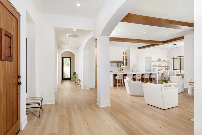 Living room and kitchen — Ladera Ranch real estate photography