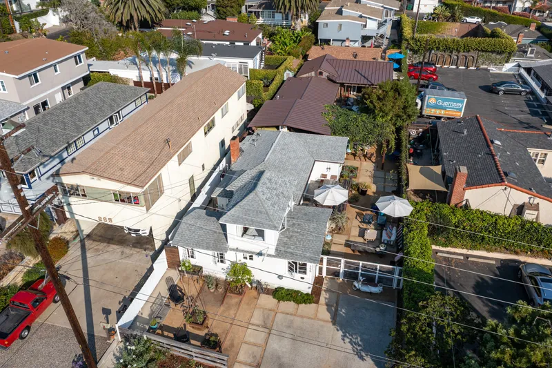Aerial view — Bungalow, Laguna Beach real estate photography