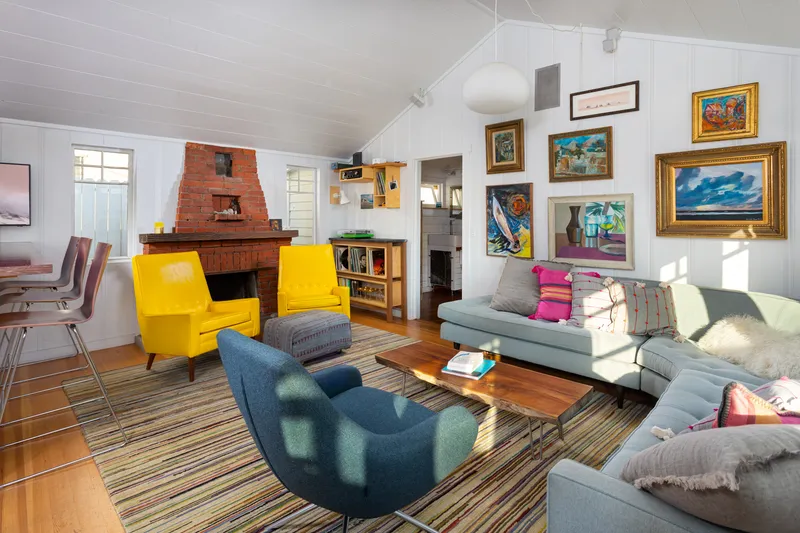 Living room — Bungalow, Laguna Beach real estate photography
