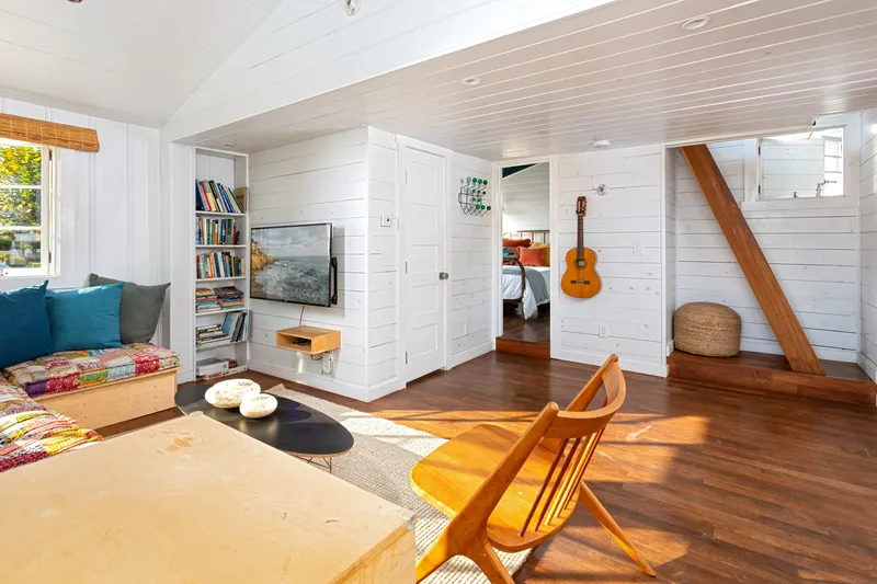 Media room — Bungalow, Laguna Beach real estate photography