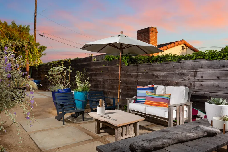 Patio — Bungalow, Laguna Beach real estate photography