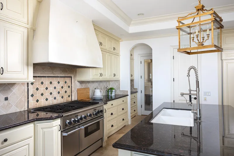 Kitchen sink area — Misty Sea Remodel, Laguna Niguel real estate photography