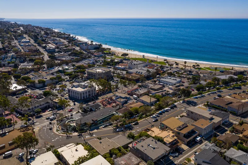 Exterior — aerial drone real estate photography, Orange County, CA