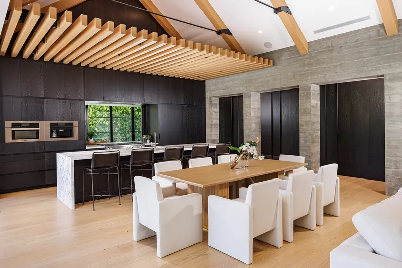 Dining room — Custom Home, Newport Beach real estate photography