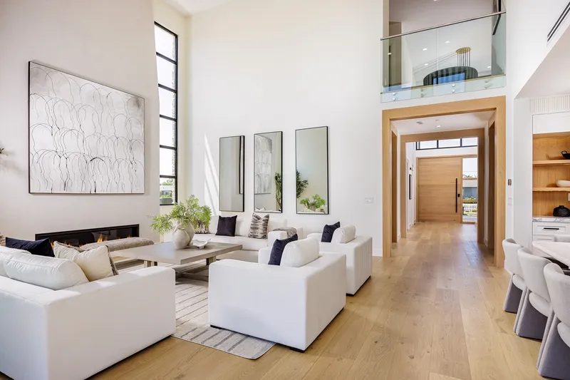 Living room — Dover Shores, Newport Beach real estate photography
