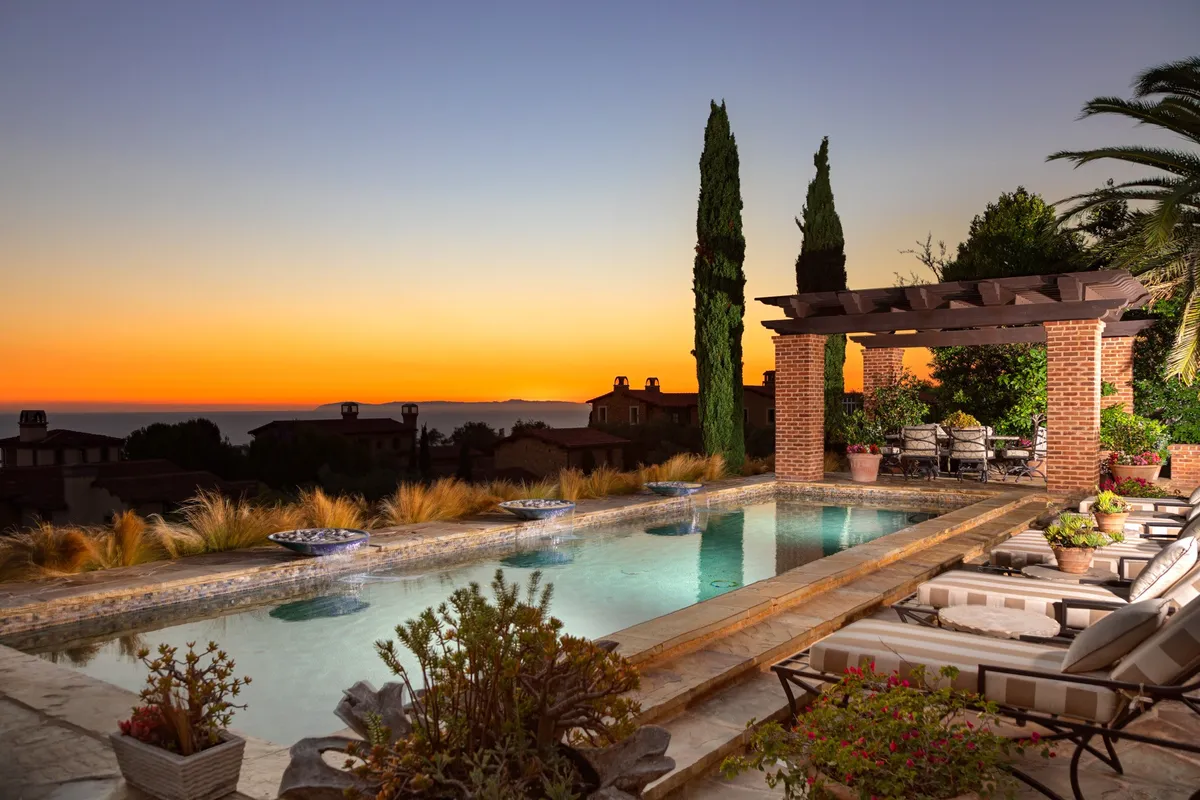 Custom Home Crystal Cove photos — exterior real estate photography, Crystal Cove, Orange County, CA